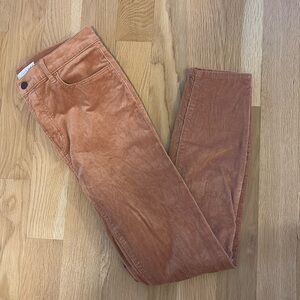 Loft corduroy high wasted skinny pants size 27/4